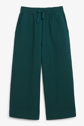 Wide leg canvas trousers_3