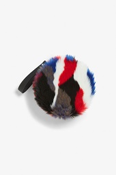 Round faux fur case_8